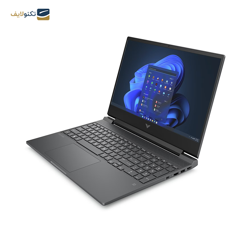 لپ تاپ اچ پی 15.6 اینچی مدل Victus 15 i7 13700H 16GB 512GB RTX4060 - HP Victus 15-fa1114nia i7 13700H 16GB RAM 512GB SSD RTX4060