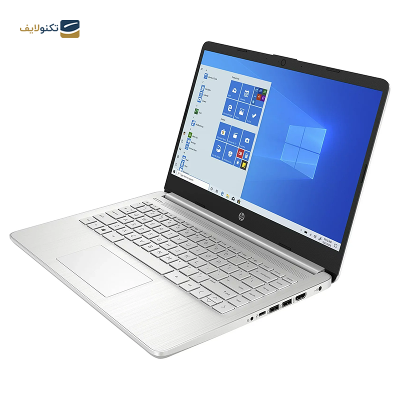 لپ تاپ اچ پی 14 اینچی مدل 14s-dq0048nia N4120 8GB 128GB - HP 14s-dq0048nia Celeron N4120 8GB RAM 128GB SSD UHD