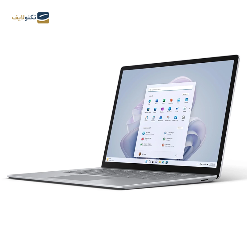 لپ تاپ مایکروسافت 15 اینچی مدل Surface Laptop 5 i7 ۱۲6۵U 32GB 1TB - Microsoft Surface Laptop 5 i7 ۱۲6۵U 32GB RAM 1TB SSD Iris Xe