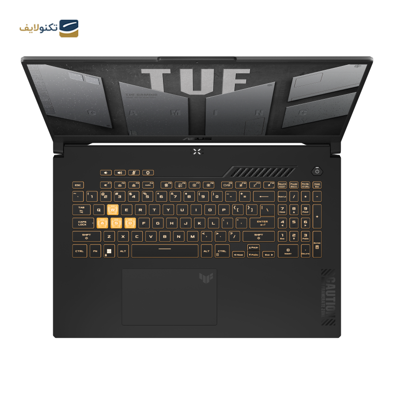 لپ‌ تاپ ایسوس 17.3 اینچی مدل TUF Gaming F17 FX707VV i7 13700H 40GB 1TB RTX4060 - Asus TUF Gaming F17 FX707VV i7 13700H 40GB RAM 1TB SSD RTX4060