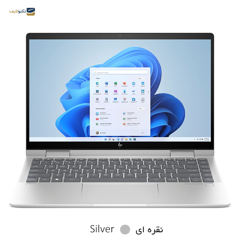 لپ تاپ اچ پی 14 اینچی مدل Envy x360 14-es0013dx i5 1335U 8GB 512GB - HP Envy x360 14-es0013dx i5 1335U 8GB RAM 512GB SSD Iris Xe