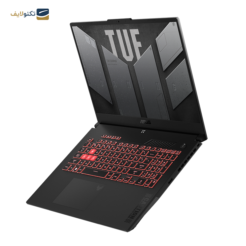 لپ تاپ ایسوس 17.3 اینچی مدل TUF Gaming A17 FA707XI R9 ۷۹۴۰HS 16GB 2TB RTX4070 - Asus TUF Gaming A17 FA707XI R9 ۷۹۴۰HS 16GB 2TB SSD RTX4070