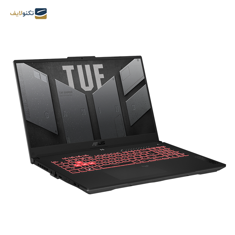 لپ تاپ ایسوس 17.3 اینچی مدل TUF Gaming A17 FA707XI R9 ۷۹۴۰HS 16GB 2TB RTX4070 - Asus TUF Gaming A17 FA707XI R9 ۷۹۴۰HS 16GB 2TB SSD RTX4070