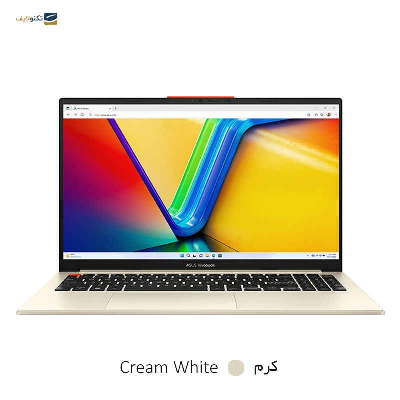 لپ تاپ ایسوس 15.6 اینچی مدل Vivobook S 15 OLED K5504VA i5 13500H 8GB 512GB - Asus Vivobook S 15 OLED K5504VA i5 13500H 8GB 512GB