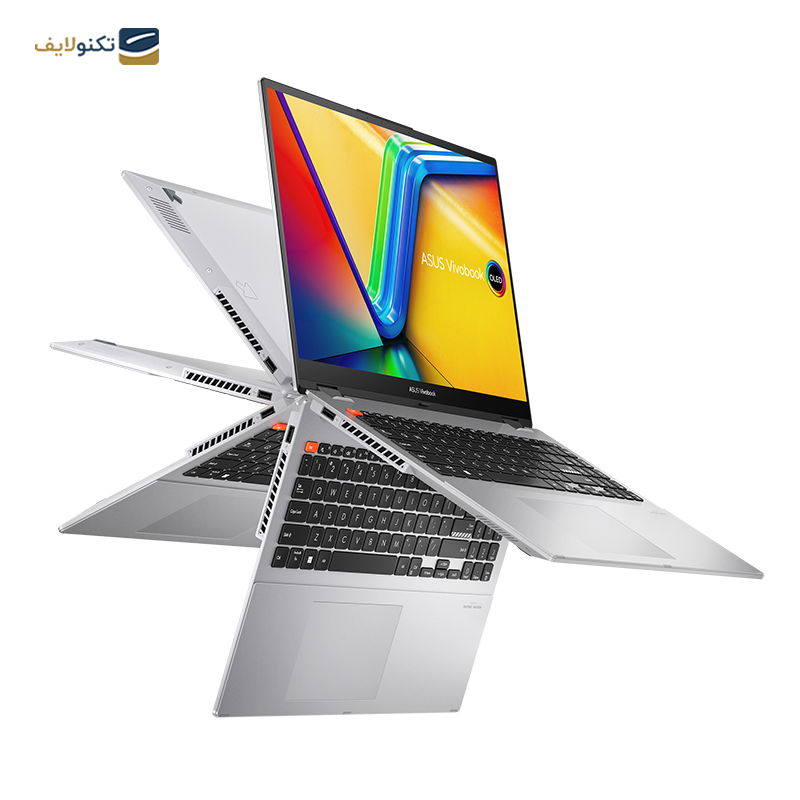 لپ تاپ ایسوس 16 اینچی مدل Vivobook S 16 FLIP TP3604VA i5 1335U 16GB 512GB - ASUS Vivobook S 16 FLIP TP3604VA i5 1335U 16GB RAM 512GB SSD Iris XE