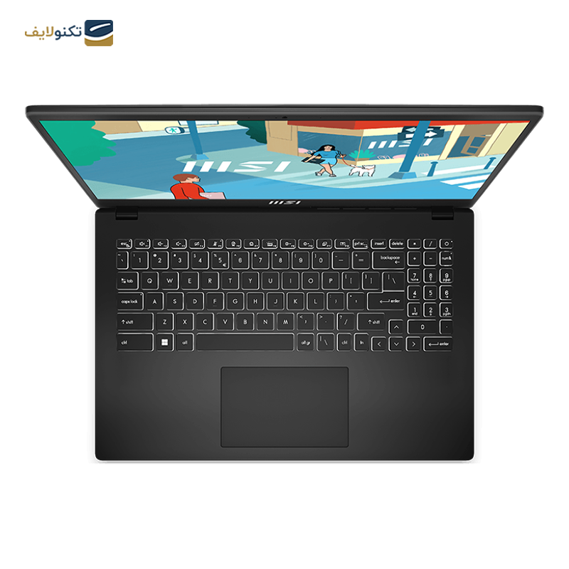 لپ تاپ ام اس آی 15.6 اینچی مدل Modern 15 i9 13900H 32GB 1TB SSD - MSI Modern 15 H B13M i9 13900H 32GB 1TB SSD Iris Xe