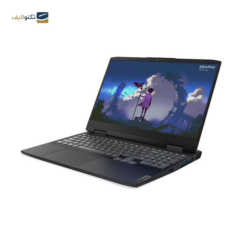 لپ تاپ لنوو 16 اینچی مدل IdeaPad Gaming 3 i7 12700H 16GB 512GB RTX3060 - Lenovo IdeaPad Gaming 3 16IAH7 i7 12700H 16GB RAM 512GB SSD RTX3060
