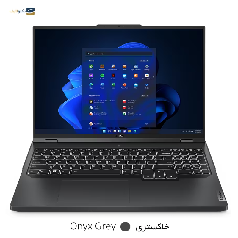 لپ تاپ لنوو 16 اینچی مدل Legion Pro 5 i7 13700HX 16GB 1TB RTX4060 - Lenovo Legion Pro 5 i7 13700HX 16GB RAM 1TB SSD RTX4060