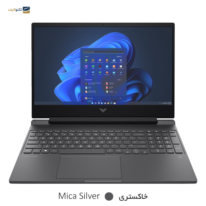 لپ تاپ اچ پی 15.6 اینچی مدل Victus 15 i7 13620H 40GB 1TB RTX3050 - HP Victus 15-FA1095NIA i7 13620H 40GB RAM 1TB SSD 6GB RTX3050