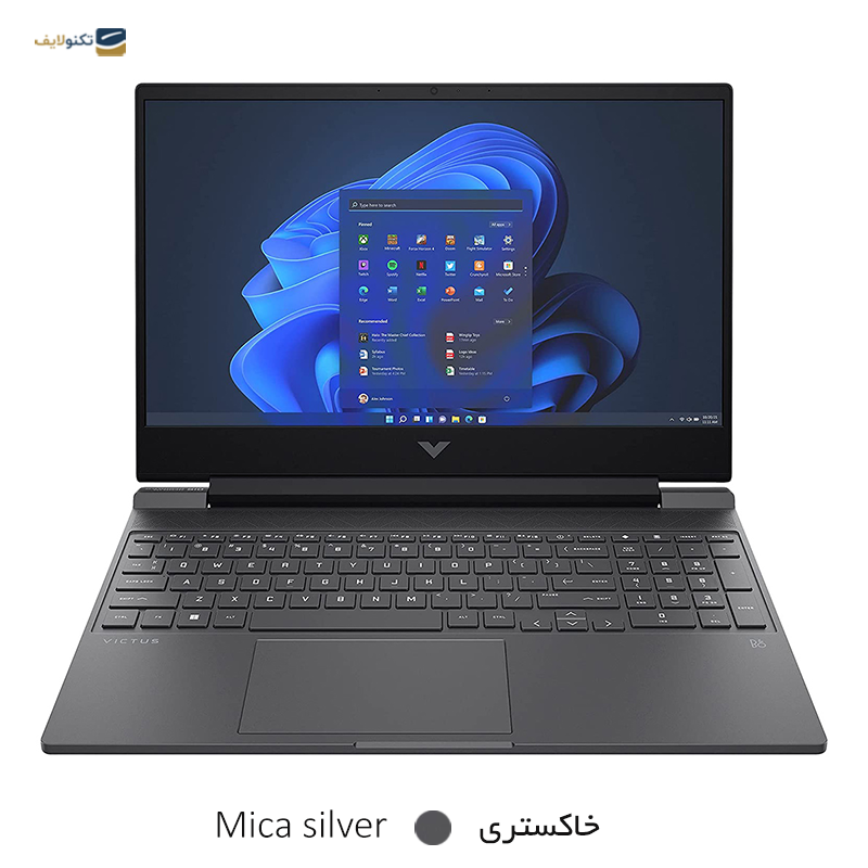 لپ تاپ اچ پی 15.6 اینچی مدل Victus 15 i5 13420H 24GB 1TB RTX3050 - HP Victus 15 FA1093DX i5 13420H 24GB RAM 1TB SSD RTX3050