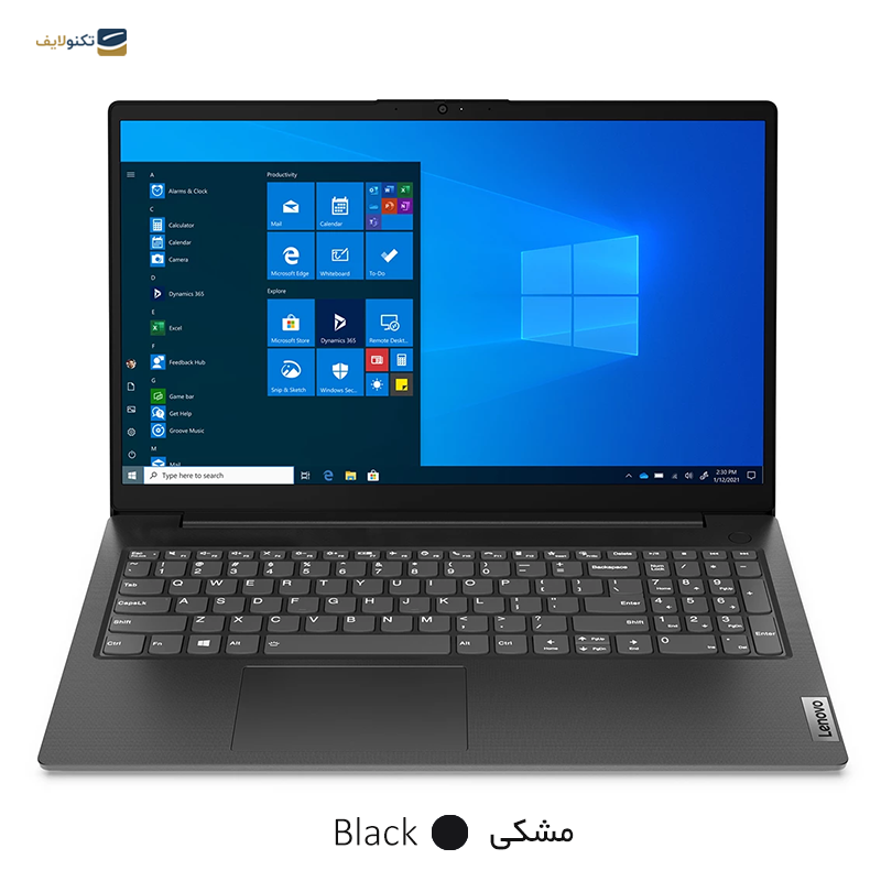 لپ تاپ لنوو 15.6 اینچی مدل V15 i5 1135G7 16GB RAM 256GB MX350 - Lenovo V15 G2 ITL i5 1135G7 16GB RAM 256GB SSD 2GB MX350