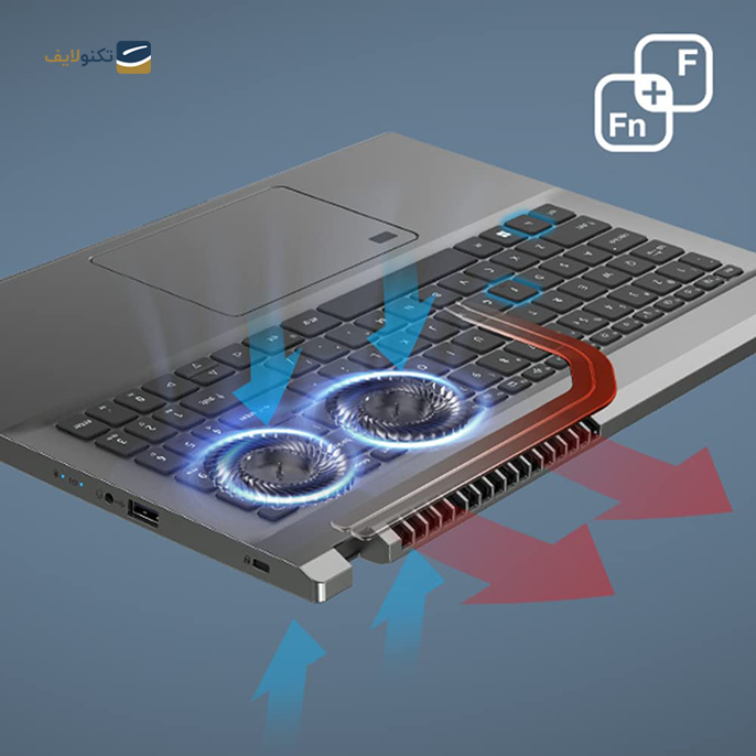 لپ‌ تاپ ایسر 15.6 اینچی مدل Aspire 5 A515 i7 1260P 32GB 1TB RTX2050 - Acer Aspire 5 A515-57G-78C9 i7 1260P 32GB RAM 1TB SSD RTX2050