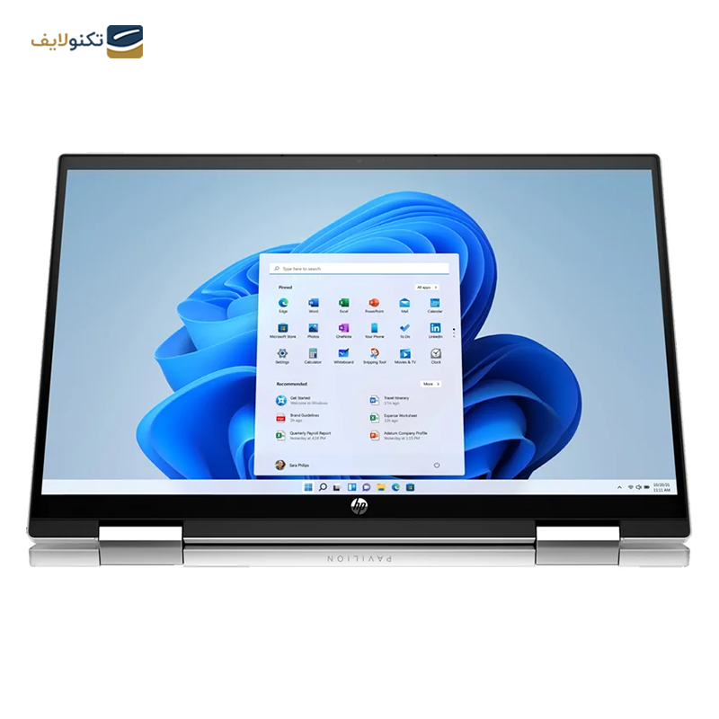 لپ تاپ اچ پی 14 اینچی مدل Pavilion x360 14t i5 1235U 16GB 512GB - HP Pavilion x360 14t DY2050wm i5 1235U 16GB RAM 512GB SSD