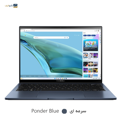لپ تاپ ایسوس 13.3 اینچی مدل Zenbook S 13 OLED UM5302LA R7 7840U 16GB 1TB - Asus Zenbook S 13 OLED UM5302LA R7 7840U 16GB RAM 1TB SSD Radeon