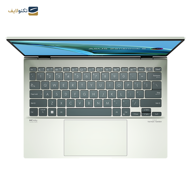 لپ تاپ ایسوس 13.3 اینچی مدل Zenbook S 13 OLED UM5302LA R7 7840U 16GB 1TB - Asus Zenbook S 13 OLED UM5302LA R7 7840U 16GB RAM 1TB SSD Radeon
