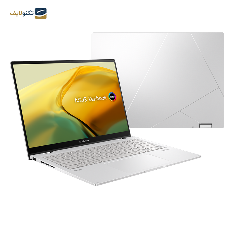 لپ تاپ ایسوس 14 اینچی مدل Zenbook 14 Flip OLED UP3404VA i7 1360P 16GB 512GB - Asus Zenbook 14 Flip OLED UP3404VA i7 1360P 16GB RAM 512GB SSD