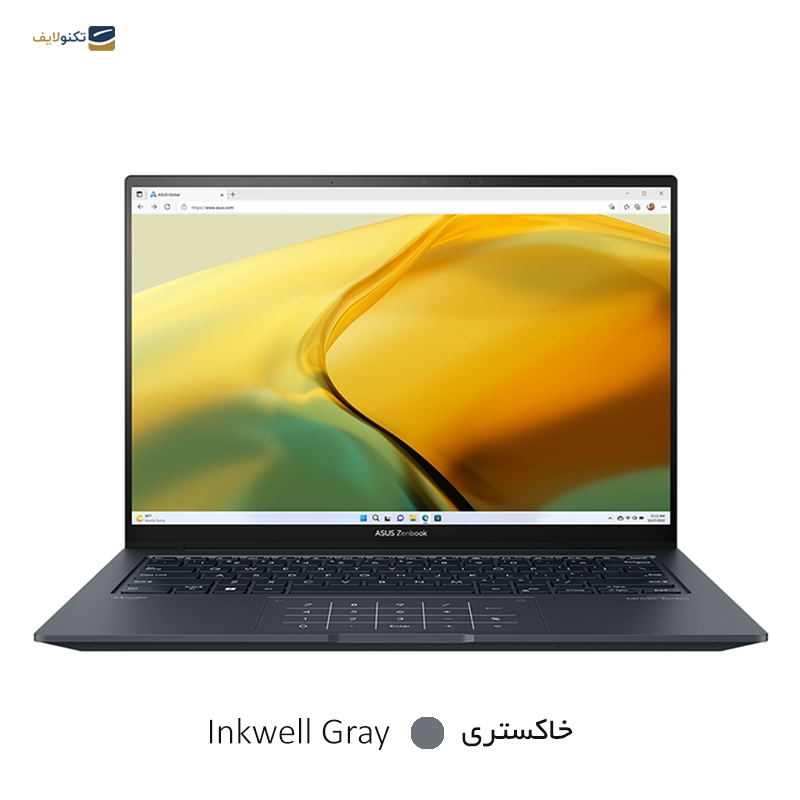 لپ تاپ ایسوس 14.5 اینچی مدل Zenbook 14X UX3404VA i5 13500H 16GB 512GB - ASUS Zenbook 14X UX3404VA i5 13500H 16GB RAM 512GB SSD Iris Xe