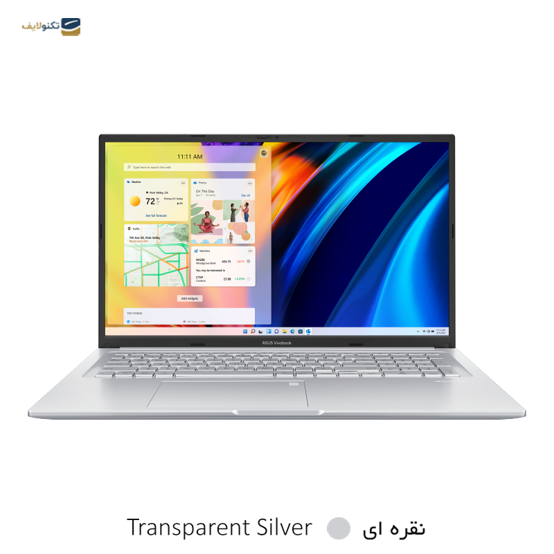 لپ تاپ ایسوس ۱۷.۳ اینچی مدل Vivobook 17X K1703ZA i7 12700H 24GB 1TB - Asus Vivobook 17X K1703ZA i7 12700H 24GB RAM 1TB SSD Iris Xe