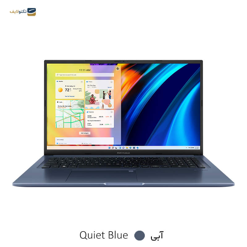 لپ تاپ ایسوس ۱۷.۳ اینچی مدل Vivobook 17X K1703ZA i7 12700H 8GB 512GB - Asus Vivobook 17X K1703ZA i7 12700H 8GB RAM 512GB SSD Iris Xe