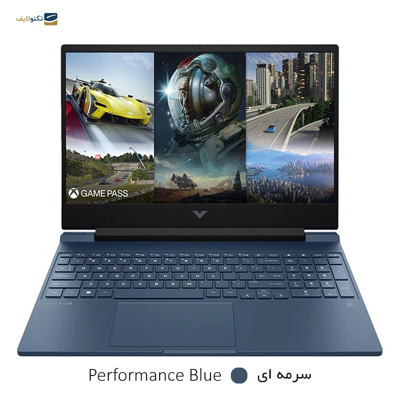لپ تاپ اچ پی 16.1 اینچی مدل Victus 16 i7 13700H 16GB 1TB RTX4050 - HP Victus 16 R0050nia i7 13700H 16GB RAM 1TB SSD RTX4050
