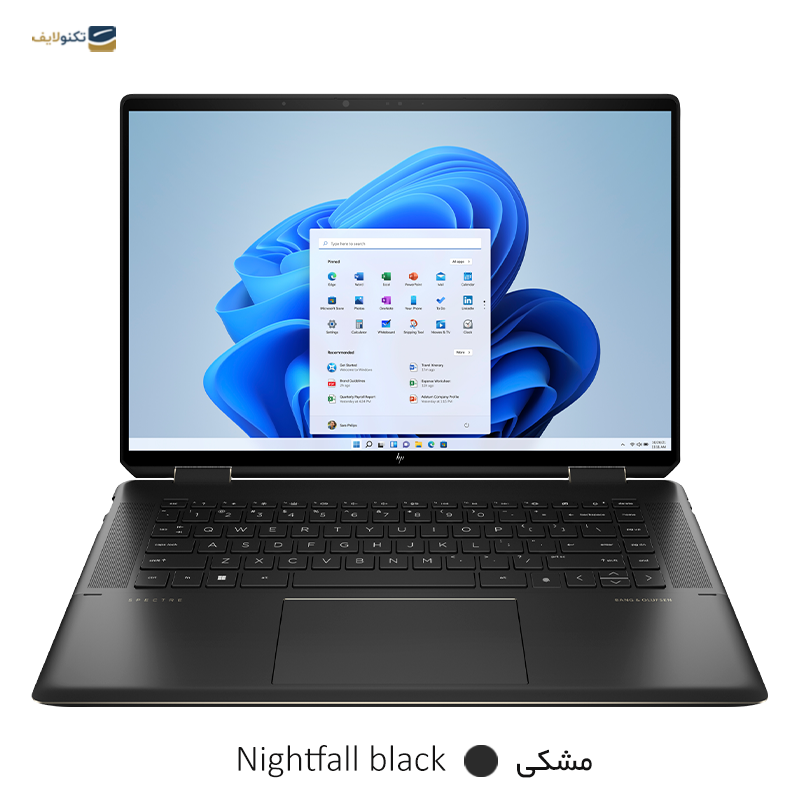 لپ تاپ اچ پی 16 اینچی مدل Spectre x360 16 i7 13700H 16GB 512GB - HP Spectre x360 16 i7 13700H 16GB 512GB Iris Xe