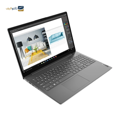 لپ تاپ لنوو 15.6 اینچی مدل V15 i3 1115G4 8GB 1TB MX350 - Lenovo V15 i3 1115G4 8GB RAM 1TB SSD 2GB MX350