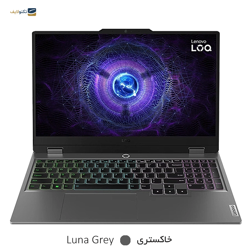 لپ تاپ لنوو 15.6 اینچی مدل LOQ i7 13650HX 32GB 2TB RTX3050 - Lenovo LOQ 15IRX9 i7 13650HX 32GB RAM 2TB SSD RTX3050