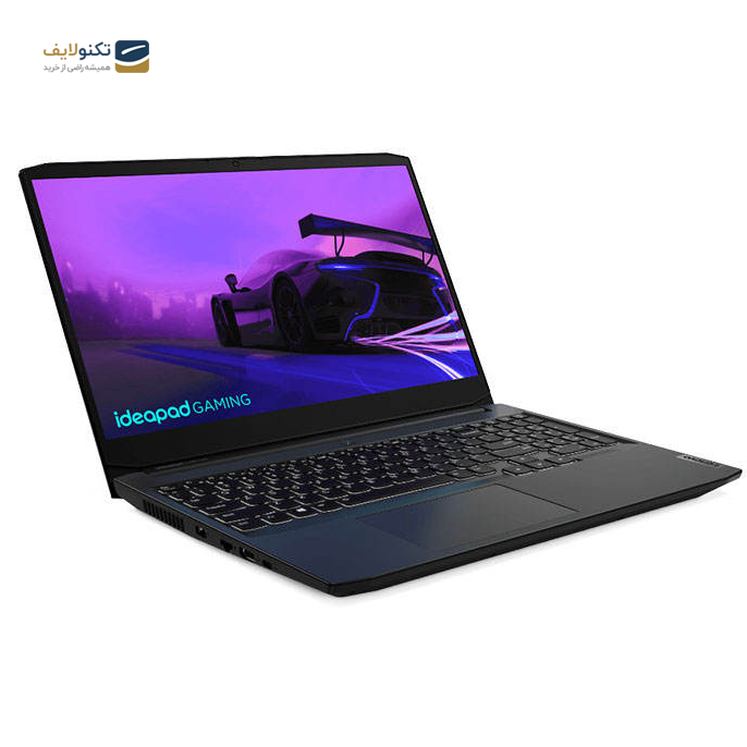 لپ تاپ 15.6 اینچی لنوو مدل IdeaPad Gaming 3 15IHU6 I5 8GB 512GB 11H - Lenovo i5 11300H -8GB 512GB SSD-4GB GTX1650 - IPS ۱5.6 inch FHD Laptop