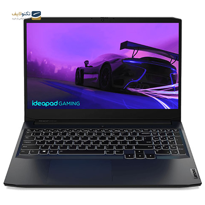 لپ تاپ 15.6 اینچی لنوو مدل IdeaPad Gaming 3 15IHU6 I5 8GB 512GB 11H - Lenovo i5 11300H -8GB 512GB SSD-4GB GTX1650 - IPS ۱5.6 inch FHD Laptop