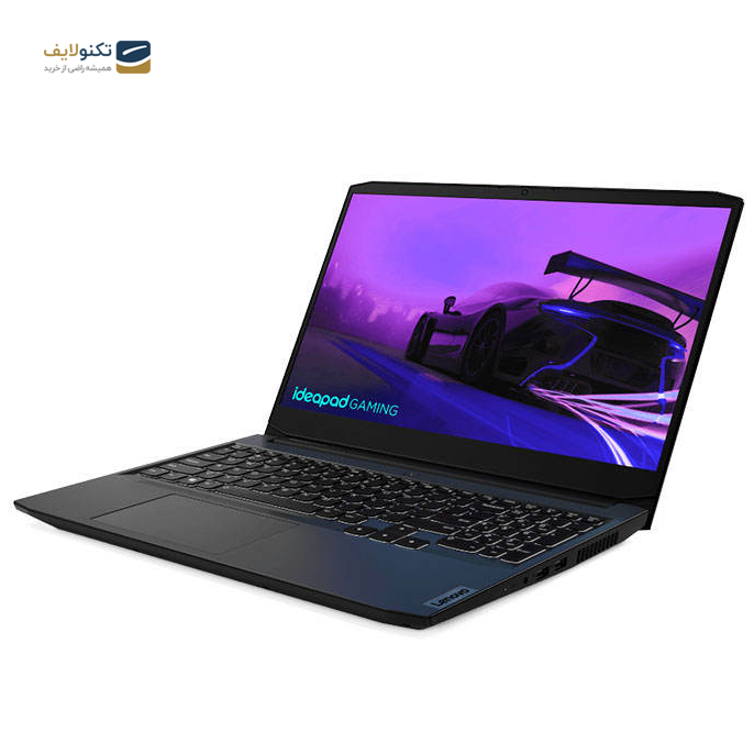 لپ تاپ 15.6 اینچی لنوو مدل IdeaPad Gaming 3 15IHU6 I5 8GB 512GB 11H - Lenovo i5 11300H -8GB 512GB SSD-4GB GTX1650 - IPS ۱5.6 inch FHD Laptop