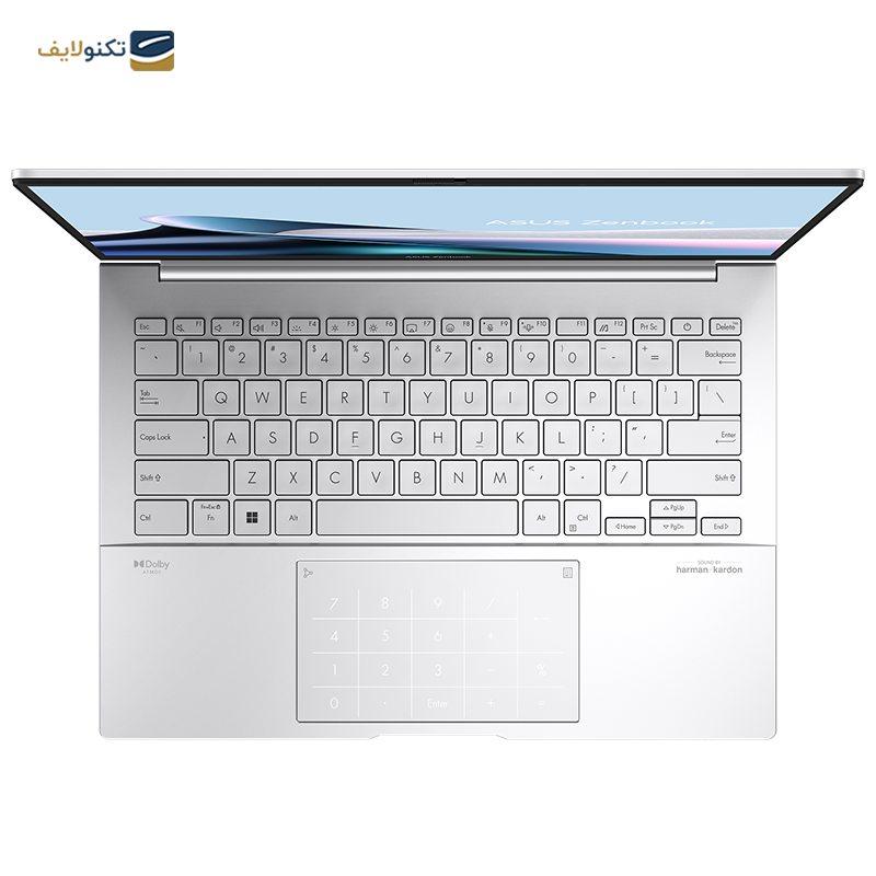 لپ تاپ ایسوس 14 اینچی مدل Zenbook 14 OLED UX3405M Ultra 9 185H 32GB 1TB - ASUS Zenbook 14 OLED UX3405M Ultra 9 185H 32GB 1TB SSD Arc Graphics