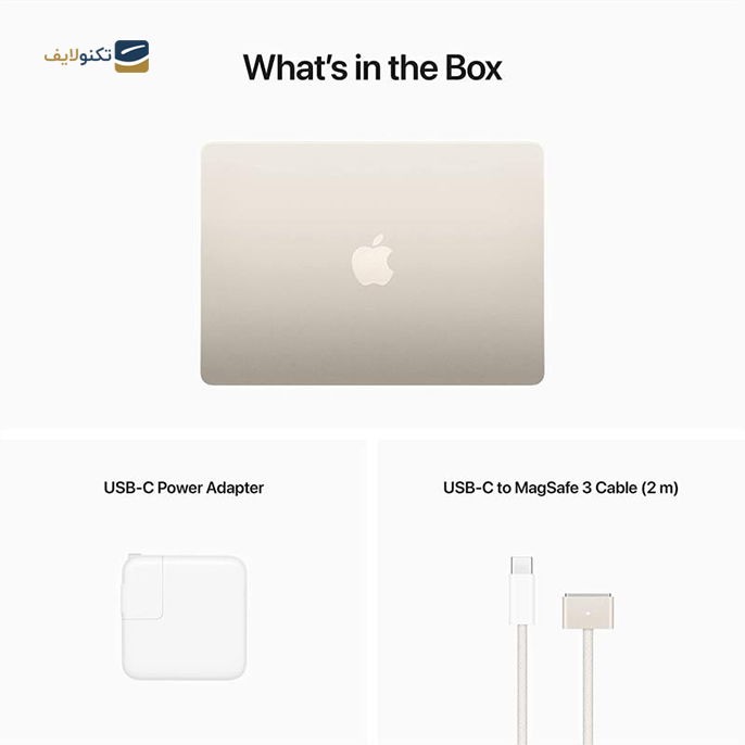 لپ تاپ 13.6 اینچ اپل مدل MacBook Air-MLY13 M2 2022 JA - MacBook Air-MLY13 M2 2022 JA