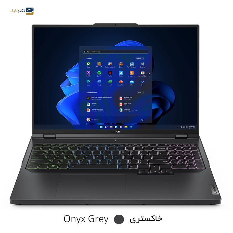 لپ تاپ لنوو 16 اینچی مدل Legion Pro 5 i7 13700HX 32GB 1TB RTX4060 - Lenovo Legion Pro 5 i7 13700HX 32GB RAM 1TB SSD RTX4060