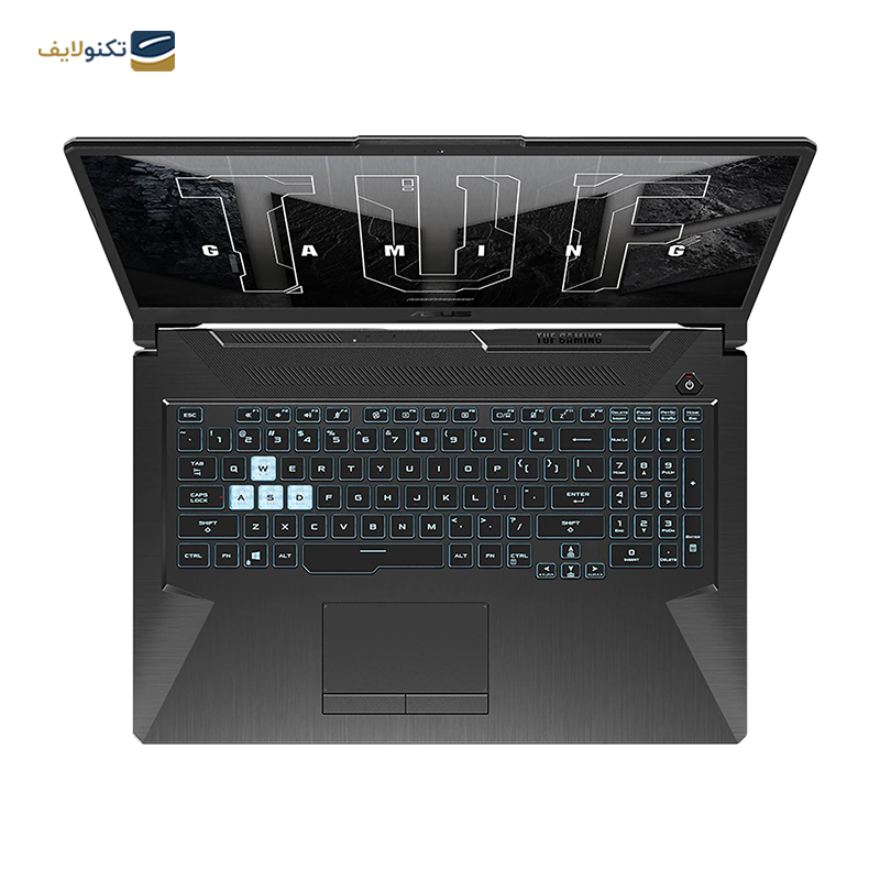لپ تاپ ایسوس 17.3 اینچی مدل TUF Gaming A17 FA706NF R5 7535HS 24GB 1TB RTX2050 - TUF Gaming A17 FA706NF HX003 R5 7535HS 24GB RAM 1TB SSD RTX2050