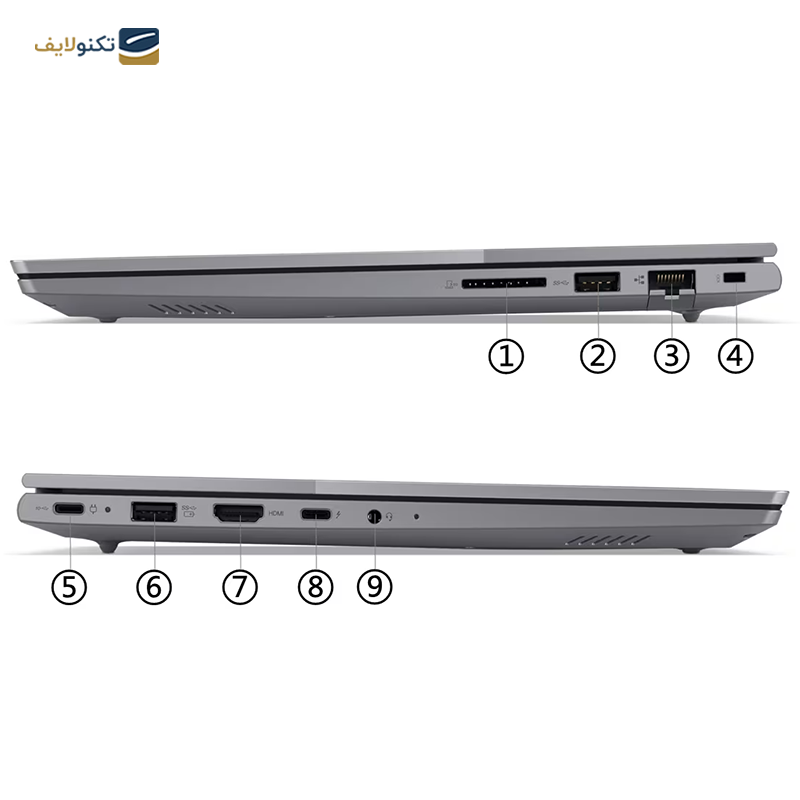لپ تاپ لنوو 14 اینچی مدل Thinkbook 14 i7 13700H 64GB 1TB - Lenovo Thinkbook 14 G6 IRL i7 13700H 64GB RAM 1TB SSD Iris Xe