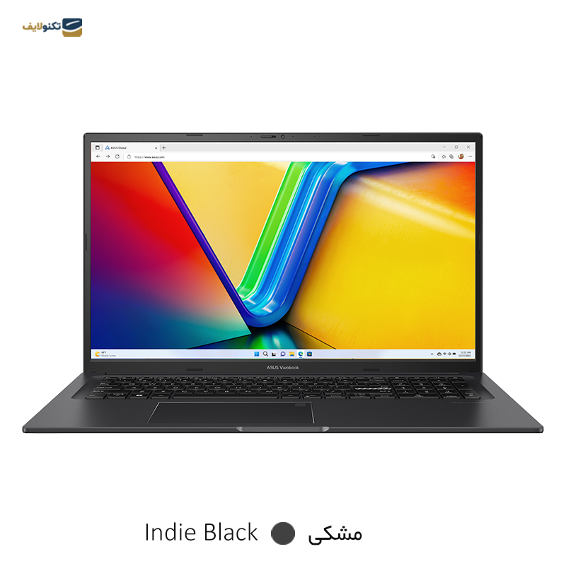لپ تاپ ایسوس ۱۷.۳ اینچی مدل Vivobook 17X K3704VA i9 13900H 16GB 1TB - Asus Vivobook 17X K3704VA i9 13900H 16GB RAM 1TB SSD Iris Xe