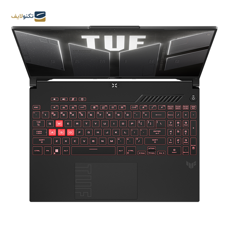 لپ تاپ ایسوس 16 اینچی مدل TUF Gaming A16 FA607PV R9 7845HX 32GB 1TB RTX4060 - ASUS TUF Gaming A16 FA607PV R9 7845HX 32GB RAM 1TB SSD RTX4060