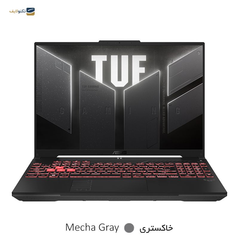 لپ تاپ ایسوس 16 اینچی مدل TUF Gaming A16 FA607PV R9 7845HX 32GB 1TB RTX4060 - ASUS TUF Gaming A16 FA607PV R9 7845HX 32GB RAM 1TB SSD RTX4060