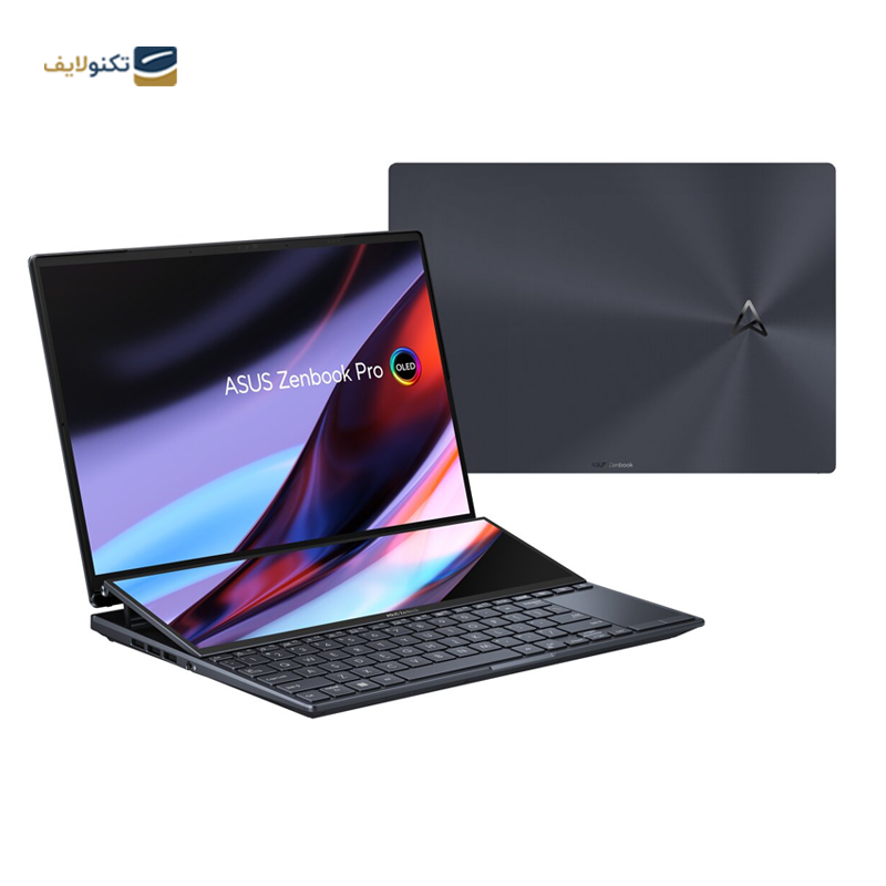 لپ تاپ 14.5 اینچی ایسوس مدل Zenbook Pro 14 Duo UX8402VU i7 13700H 16GB 1TB RTX4050 - Zenbook Pro 14 Duo UX8402VU i7 13700H 16GB DDR4 1TB SSD RTX4050 4GB Laptop 14.5 inch