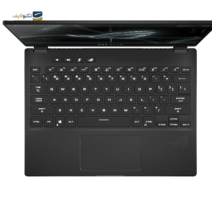 لپ تاپ ایسوس 13.4 اینچی مدل ROG FLOW X13 GV301RE-LI187  - Asus R7 6800HS-32GB-1TB SSD-4GB 3050Ti-WQUXGA Touch Laptop