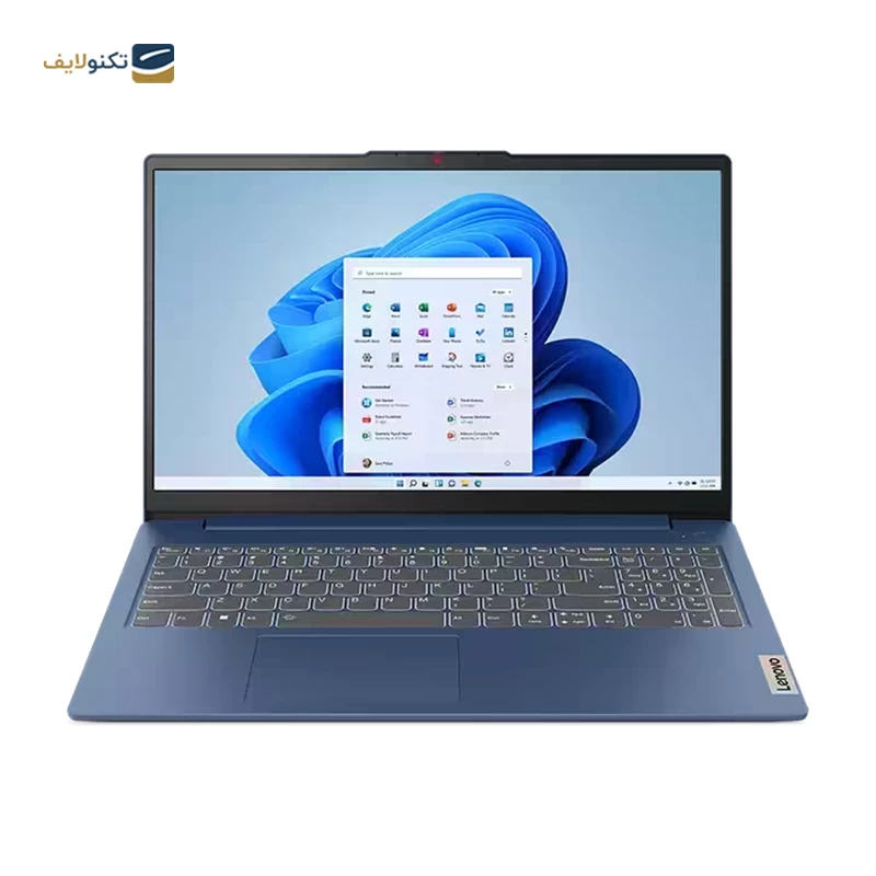 لپ تاپ لنوو 15.6 اینچی مدل IdeaPad Slim 3 R5 7520U 8GB 512GB - Lenovo IdeaPad Slim 3 R5 7520U 8GB RAM 512GB SSD Radeon 610M