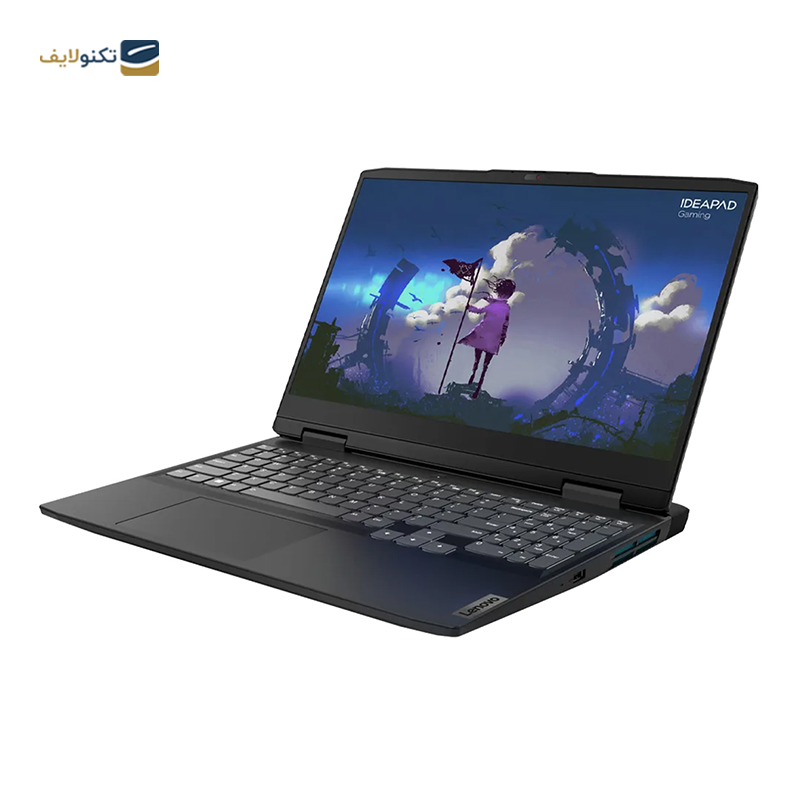 لپ تاپ لنوو 15.6 اینچی IdeaPad Gaming 3 i5 12450H 8GB 512GB RTX3050 - Lenovo IdeaPad Gaming 3 15IAH7 12450H 8GB RAM 512GB SSD 4GB RTX3050