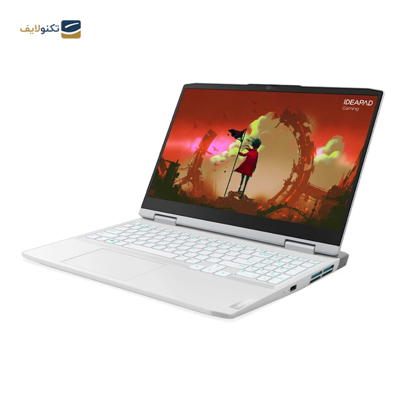 لپ تاپ لنوو 15.6 اینچی IdeaPad Gaming 3 i5 12450H 8GB 512GB RTX3050 - Lenovo IdeaPad Gaming 3 15IAH7 12450H 8GB RAM 512GB SSD 4GB RTX3050