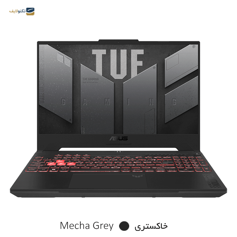 لپ تاپ ایسوس 15.6 اینچی مدل TUF Gaming A15 FA507NV R7 7735HS 32GB 512GB RTX4060 - Asus TUF Gaming A15 FA507NV R7 7735HS 32GB RAM 512GB SSD 8GB RTX4060