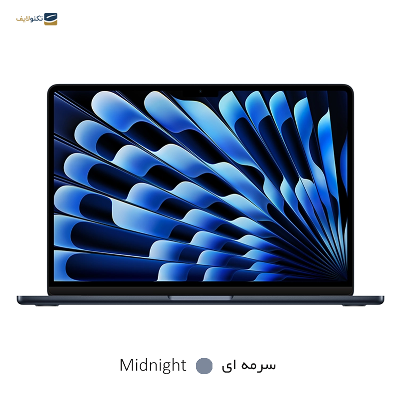 لپ تاپ اپل 13.6 اینچی مدل MacBook Air MRXW3 M3 2024 8GB 512GB - MacBook Air MRXW3 M3 2024 8GB 512GB