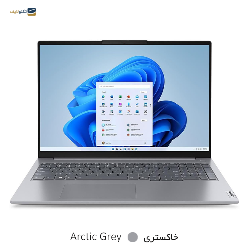 لپ تاپ لنوو 16 اینچی مدل ThinkBook 16 i7 13700H 8GB 2TB - Lenovo ThinkBook 16 G6 IRL i7 13700H 8GB RAM 2TB SSD UHD