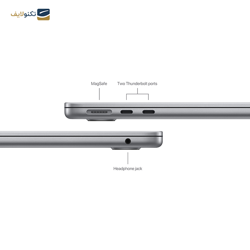 لپ تاپ اپل 13.6 اینچی مدل MacBook Air MXCR3 M3 2024 16GB 512GB LLA - MacBook Air MXCR3 M3 2024 16GB 512GB LLA
