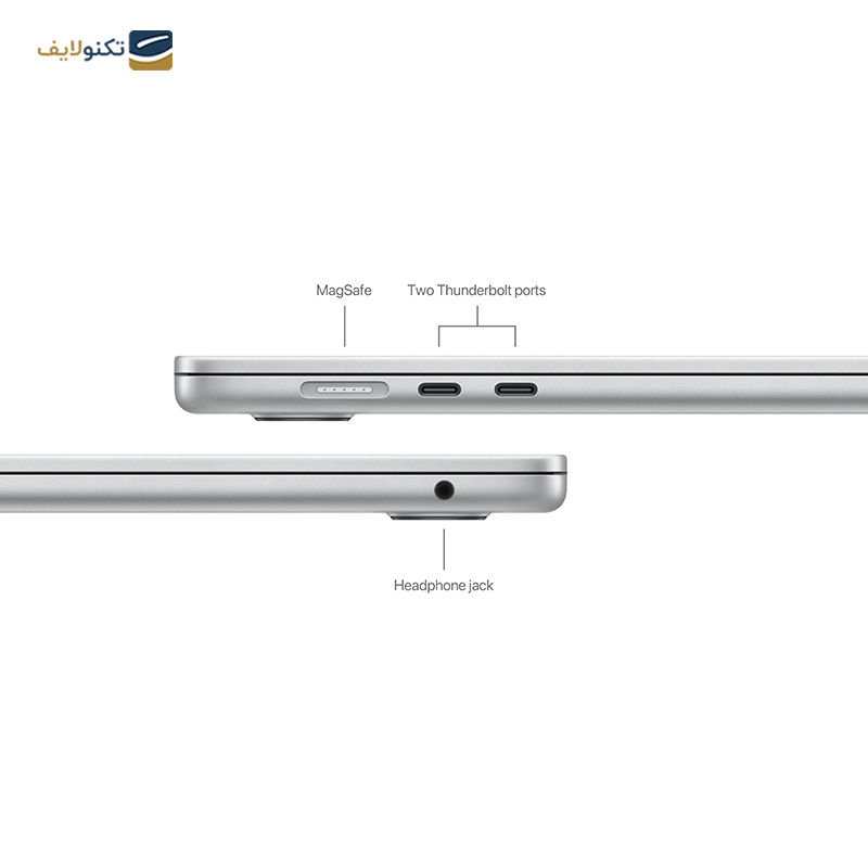 لپ تاپ اپل 15.3 اینچی مدل MacBook Air MXD23 M3 2024 16GB 256GB LLA - MacBook Air MXD23 M3 2024 16GB 256GB LLA