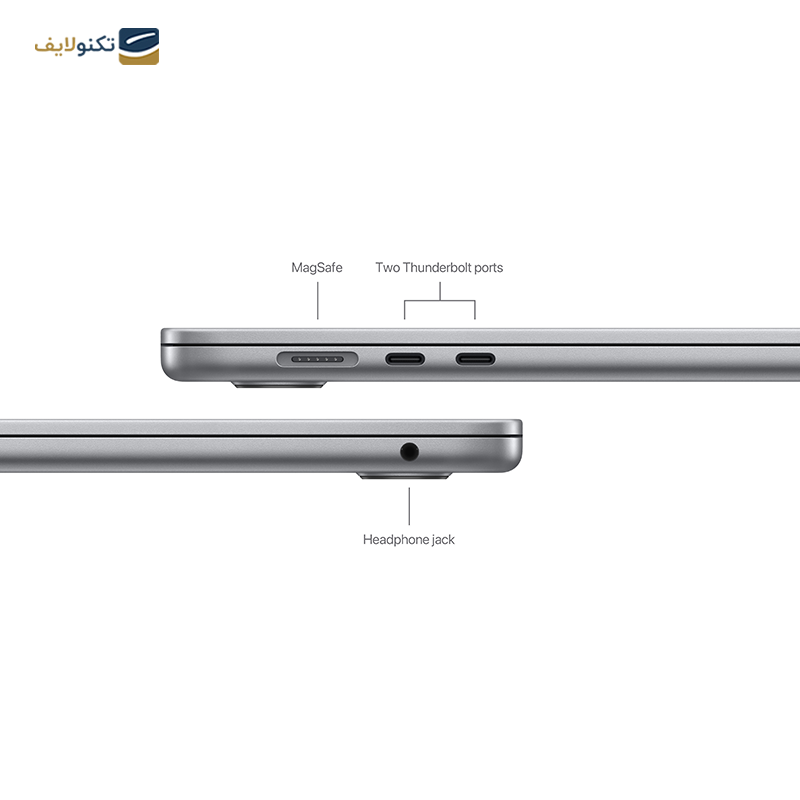 لپ تاپ اپل 15.3 اینچی مدل MacBook Air MXD13 M3 2024 16GB 512GB LLA - MacBook Air MXD13 M3 2024 16GB 512GB LLA