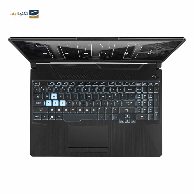 لپ تاپ ایسوس 15.6 اینچی مدل TUF Gaming F15 FX506HF i5 11400H 12GB 512GB RTX2050 - ASUS TUF Gaming F15 FX506HF i5 11400H 12GB RAM 512GB SSD RTX2050 4GB